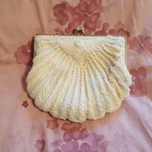 Walborg beaded clutch